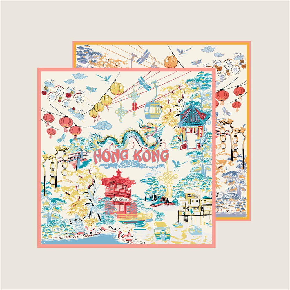90CMTwill Zijden Sjaal Vrouwen - Silk Scarf Square recensie en prijs