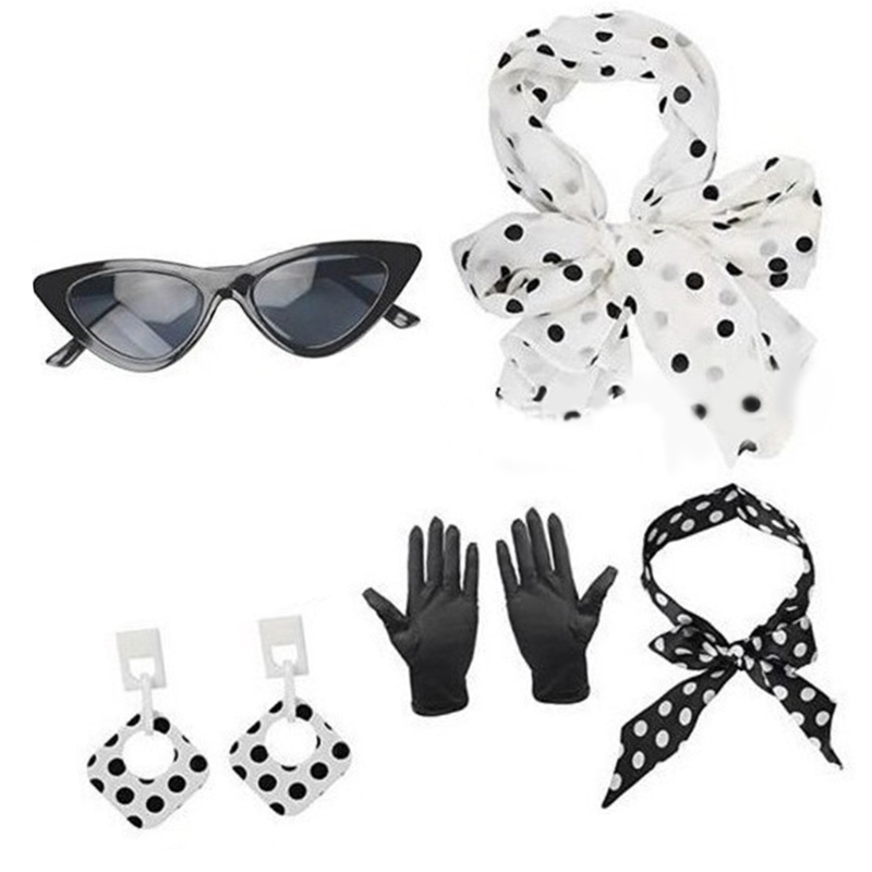 5-delige set dameskostuums uit - Women'S Accessories In The 1950S recensie en prijs