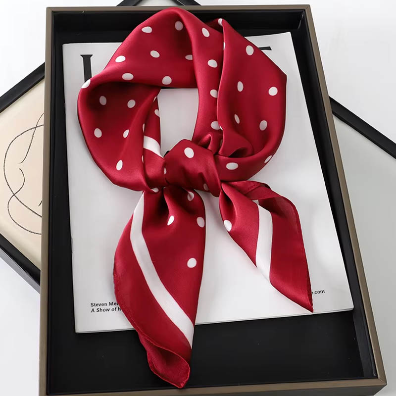 Luxe Dame Haar Dot Sjaal Vrouw - Silk Scarf Square recensie en prijs