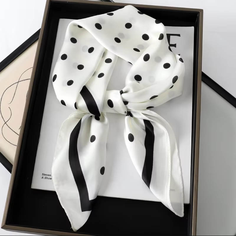 Luxe Dame Haar Dot Sjaal Vrouw - Silk Scarf Square recensie en prijs